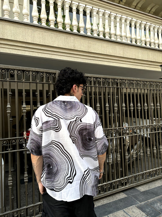 MARBLE Oversized Men's Shirt